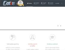 Tablet Screenshot of coting.si