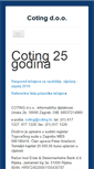 Mobile Screenshot of coting.hr